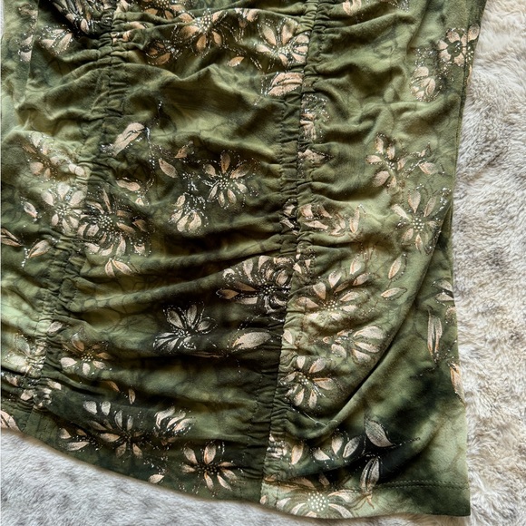 Earthy green vintage y2k top - Picture 3 of 4